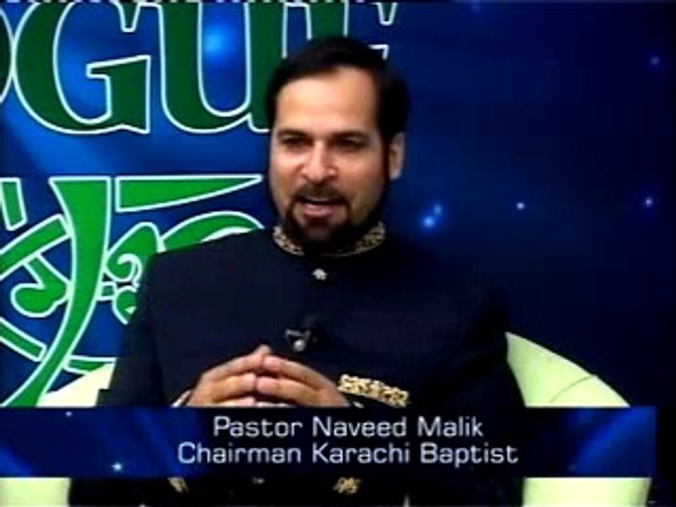 Rev. Naveed Malik in a Tv Program - Interfaith Dialogue