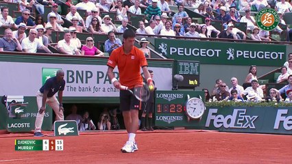 L'éneRGie du match N.Djokovic - A.Murray | 6 juin Demi-finale