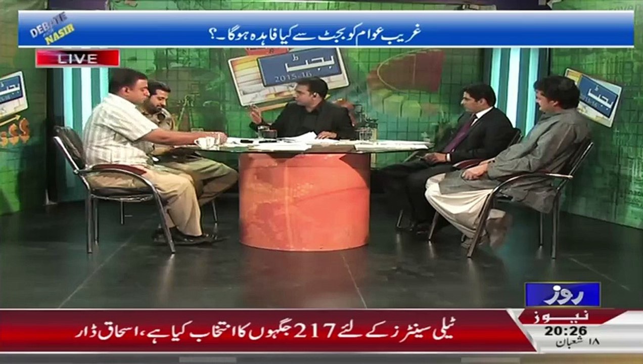 Faiyaz Chohan Ex-posed Nawaz Goverment In Pindi Metro Project With Proof In Live Show