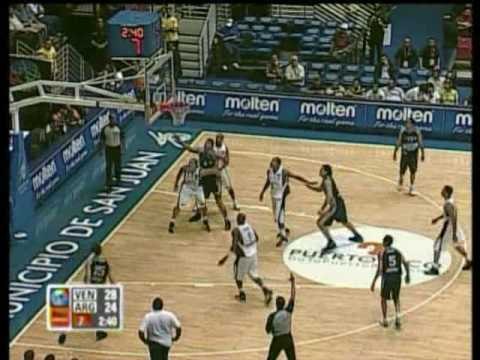 Venezuela vs Argentina - FIBA Americas Championship - 26-08-09