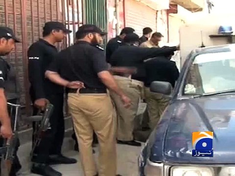 Attack on Police in Quetta - Geo Reports - 06 Jun 2015