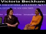 Victoria Beckham - Wife of David Beckham In An Interview