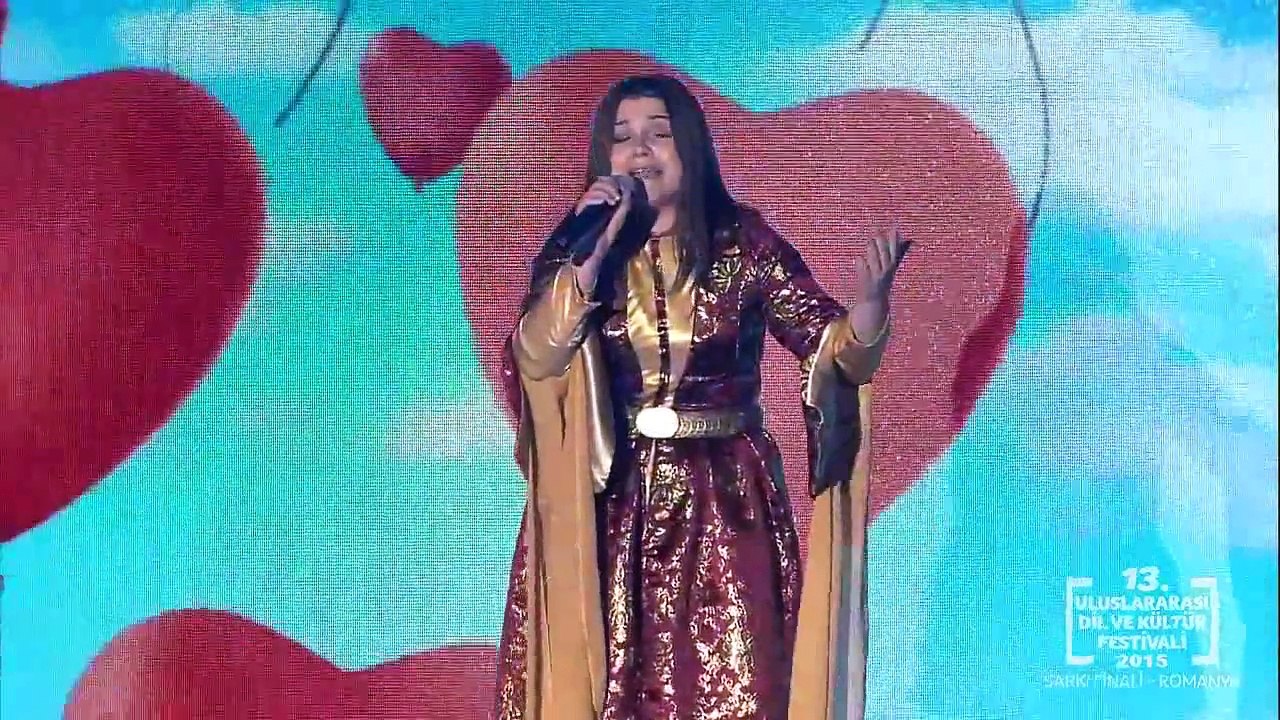 3 Unutma beni çiçekleri Bosna Hersek 13.Türkçe Olimpiyatı Şarkı finali 2015 Romanya