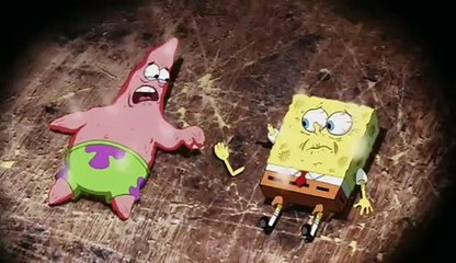 Bob Esponja-O Filme Cena emocionante - sou amendo-bobo