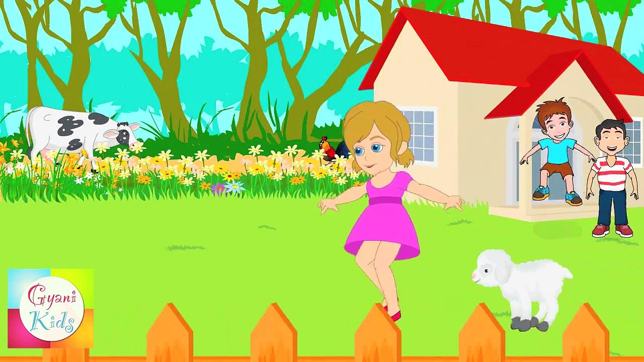 Mary had a little Lamb Nursery Rhyme   Animation Songs For Children