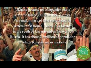 Ukraine Crisis, details from A to Z by Read Daily