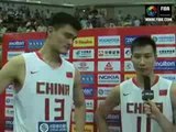 YAO Ming & YI Jianlian Post-game interview