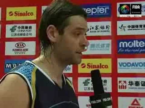 Fabricio OBERTO (ARG), post-game interview