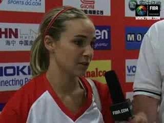 Becky HAMMON Post-game interview