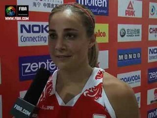 Becky HAMMON Post-game interview
