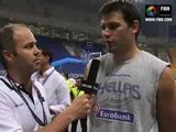 VASSILOPOULOS, FOTSIS & PRINTESIS post game interviews