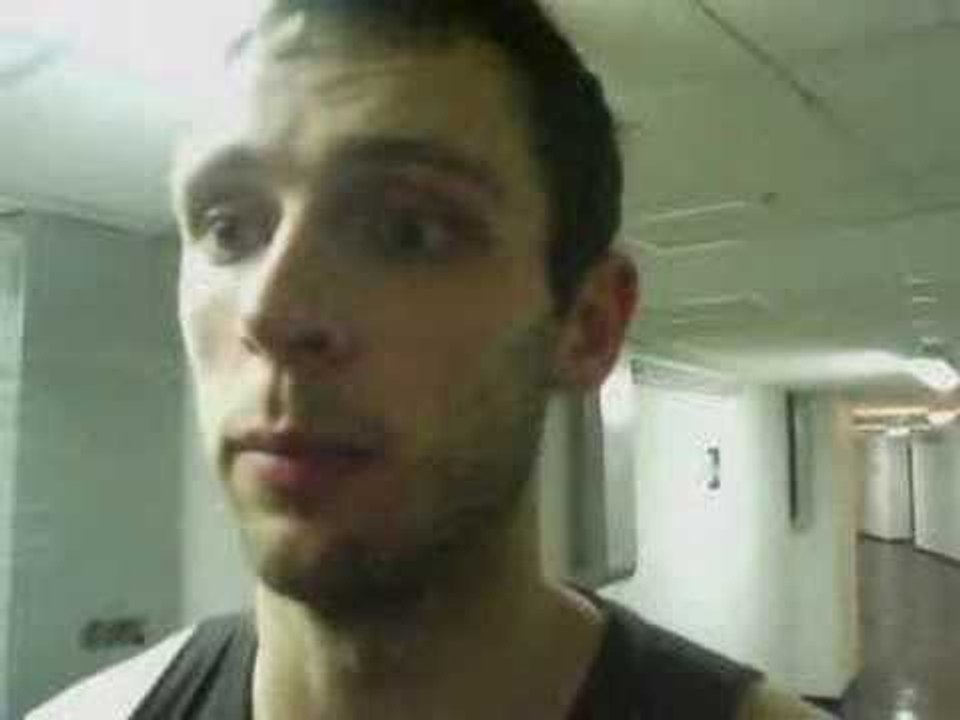 Backstage interview with Tomas VAN DEN SPIEGEL