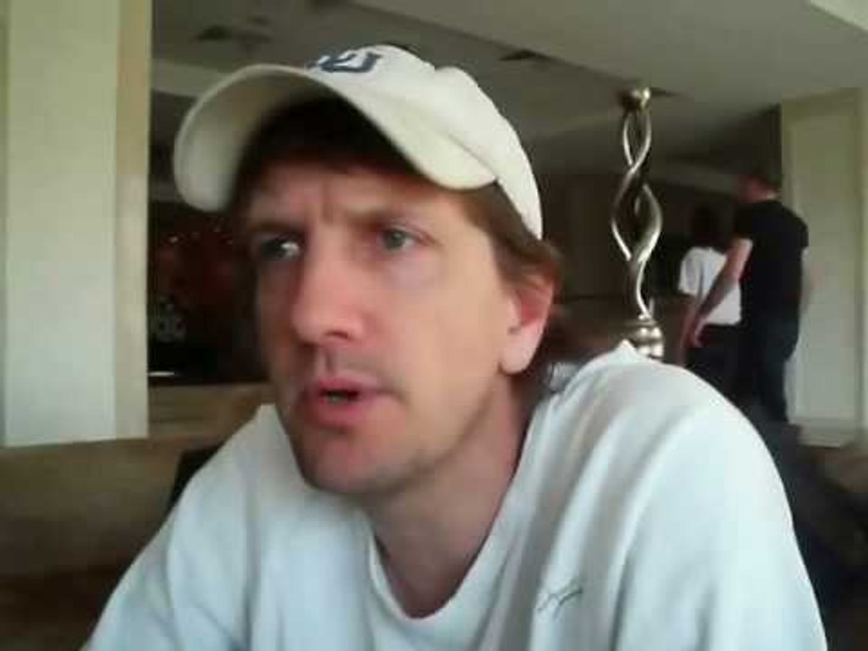 Backstage interview with Chris FINCH