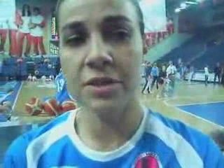 Backstage interview with Becky HAMMON (Russia)
