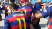 Barcelona: los amigos de Neymar llegaron en 'mancha' a Berlín (VIDEO)