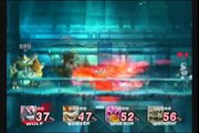 Super Smash Bros Brawl Battle (All CPU in Nasty Level)