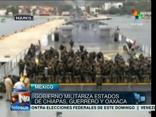 Tải video: México: despliegan operativo de seguridad en Oaxaca previo a comicios