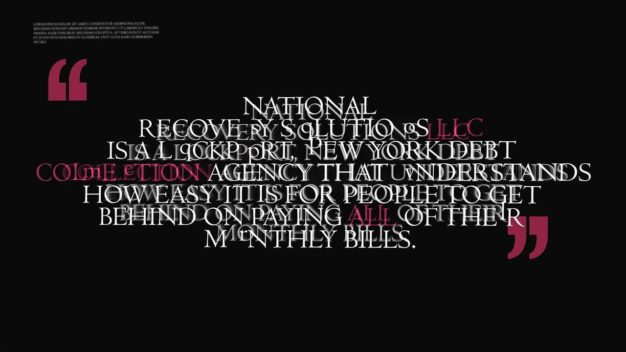 National Recovery Solutions LLC