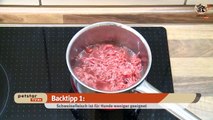 Hundefutter selber machen - Hackfleischkekse backen für Hunde - Rezept und Anleitung