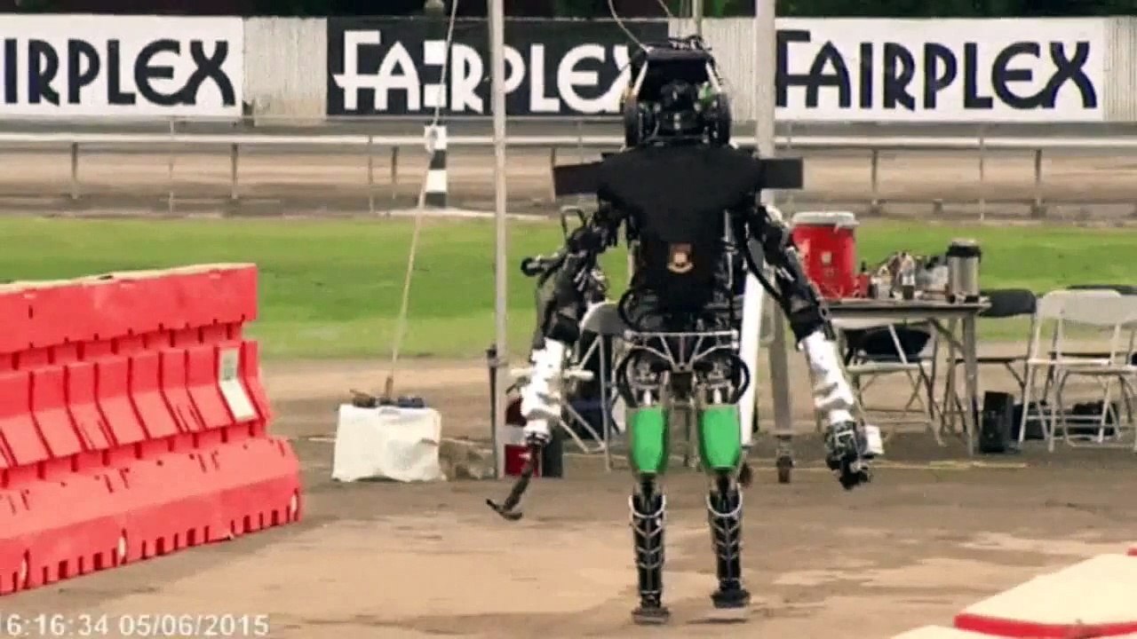 A Compilation of Robots Falling Down at the DARPA Robotics Challenge