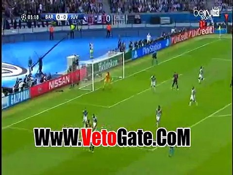 راكيتتش يتقدم بالهدف الاول برشلونه فى مرمى اليوفنتوس