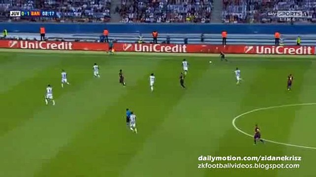 Neymar Fantastic Shot | Juventus vs Barcelona | Champions League Final 06.06.2015