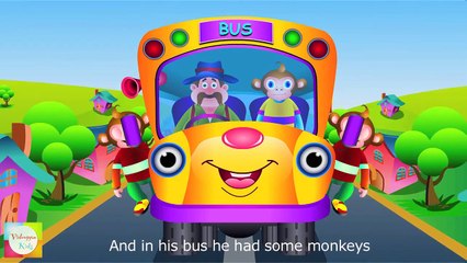 Old MacDonald Had A Bus - Fun Rhymes For Children
