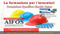 NAPOLI,   CORSO FORMAZIONE SPECIFICA (4 ORE) EURO 1