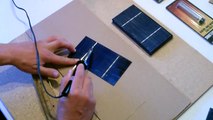 How to make a Solar Panel - First Step: Solar Cell 
