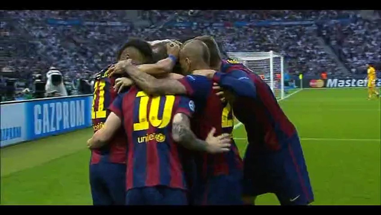 Goal Rakitic - Juventus 0-1 Barcelona - 06-06-2015 Final Champions League