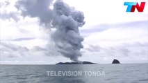 #Volcan emerge una #isla desde las profundidades tras #erupcion en #Tonga