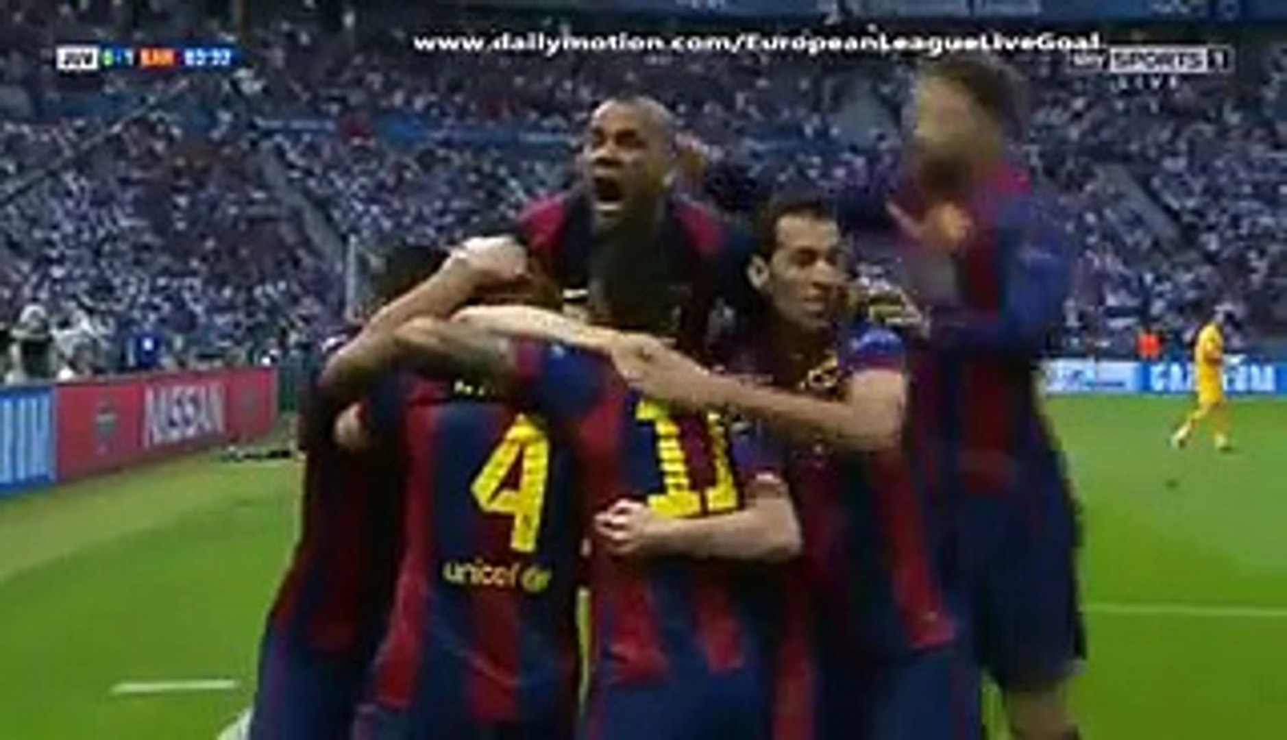 Ivan Rakitic 0 1 Juventus Vs Barcelona Champions League Final 15 Video Dailymotion