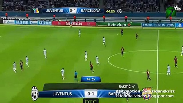 Lionel Messi Fantastic Solo Chance | Juventus vs Barcelona | Champions League Final 06.06.2015
