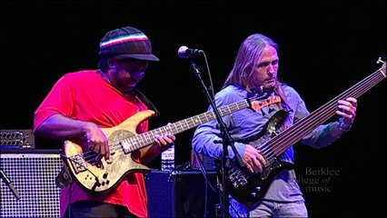 Victor Wooten, Steve Bailey, J.D. Blair, and Derico Watson in Concert