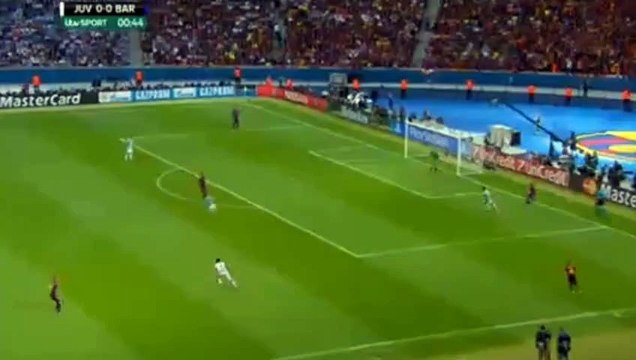 Carlos Tevez First chance _ Juventus - Barcelona 06.06.2015 HD