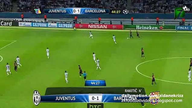 Lionel Messi Fantastic Solo Chance _ Juventus vs Barcelona _ Champions League Final 06.06.2015
