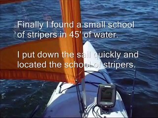 Kayak Sailing Fishing Lake Anna Dike 3, VA - March 06,2010
