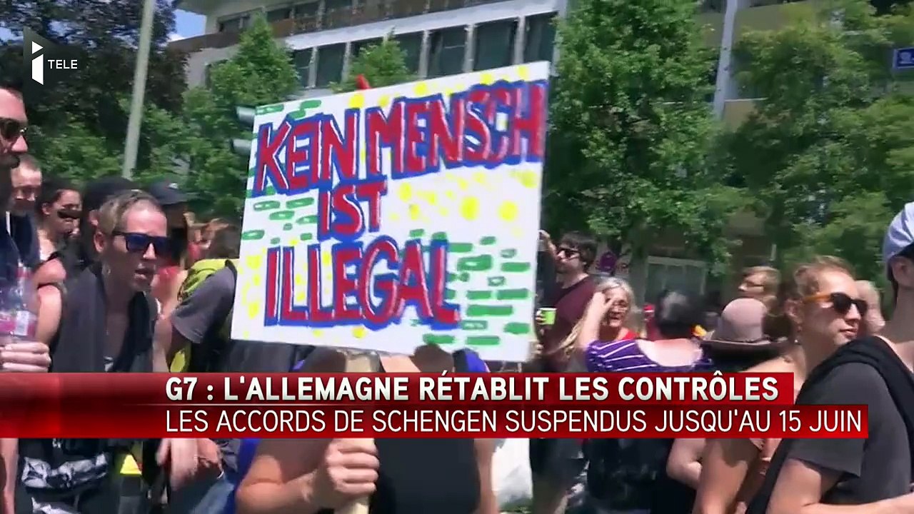 Rassemblement anti-Échauffourées entre manifestants et policiers