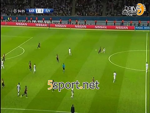 هدف اليوفى الأول ( برشلونة 1-1 اليوفى ) دورى ابطال اوروبا - تعليق حفيظ دراجى