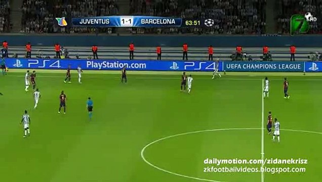 Pogba Amazing Long Shot | Juventus vs Barcelona | Champions League Final 06.06.2015
