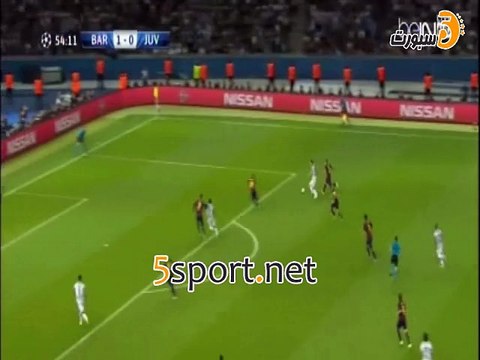 هدف اليوفى الأول ( برشلونة 1-1 اليوفى ) دورى ابطال اوروبا - تعليق عصام الشوالي