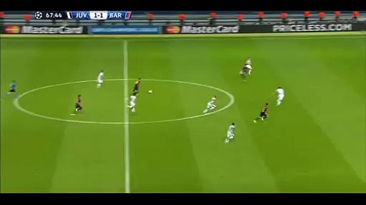 Goal Luis Suárez - Juventus 1-2 Barcelona - 06-06-2015 Final Champions League