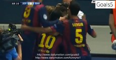 Luis Suarez Goal Juventus 1 - 2 Barcelona Champions League FINALS 6-6-2015