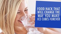 Food Hack That Will Change The Way You Make Ice Cubes Forever