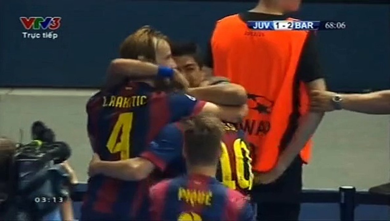 Luis Suarez Goal Juventus 1 - 2 Barcelona - 06-06-2015 Final Champions League