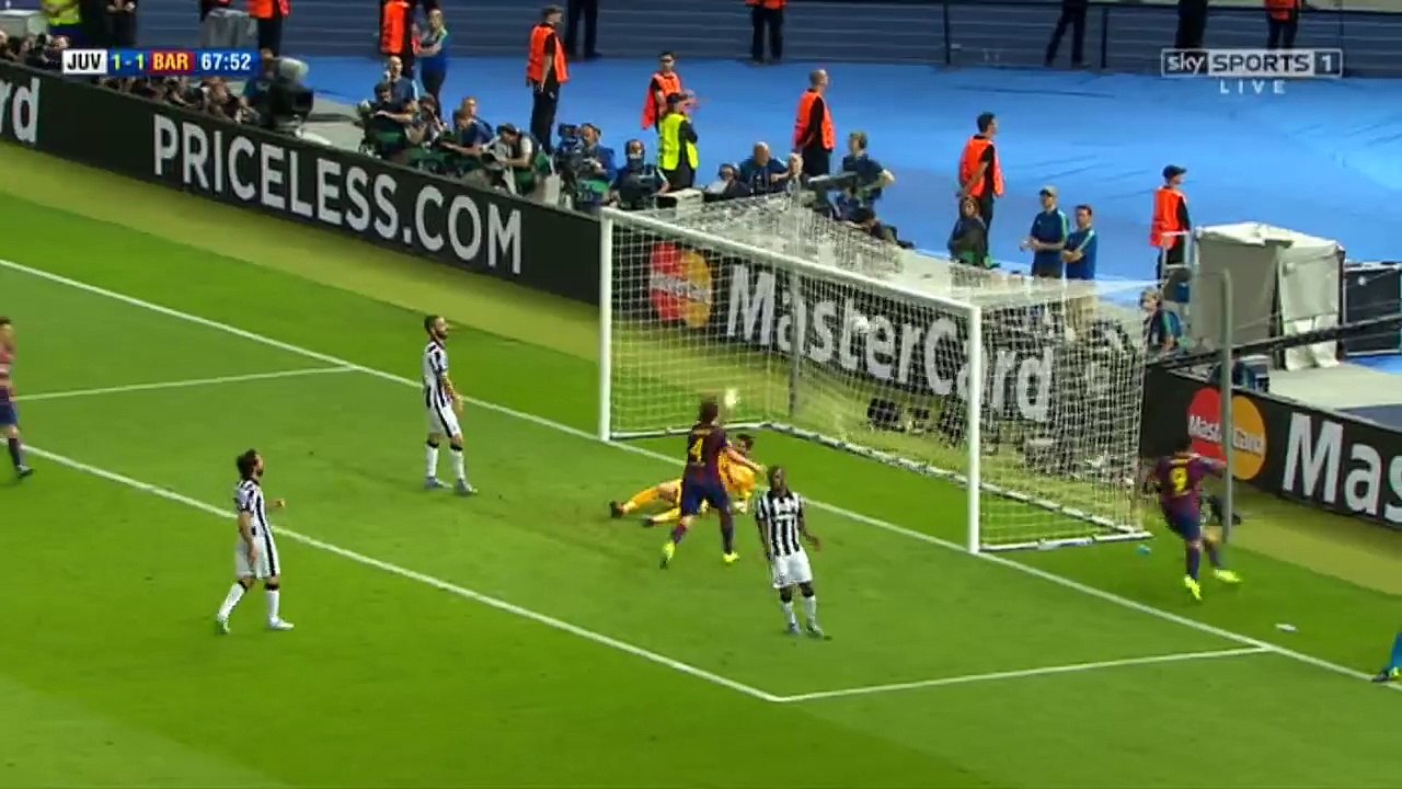 Luís Suárez Goal 1-2 - Juventus vs Barcelona 06.06.2015