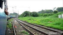 india travel@ scenic drive by indian railways train,badlapur to shelu,thane, maharashtra, india
