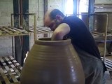 Whichford Pottery - Throwing a Giant Pot