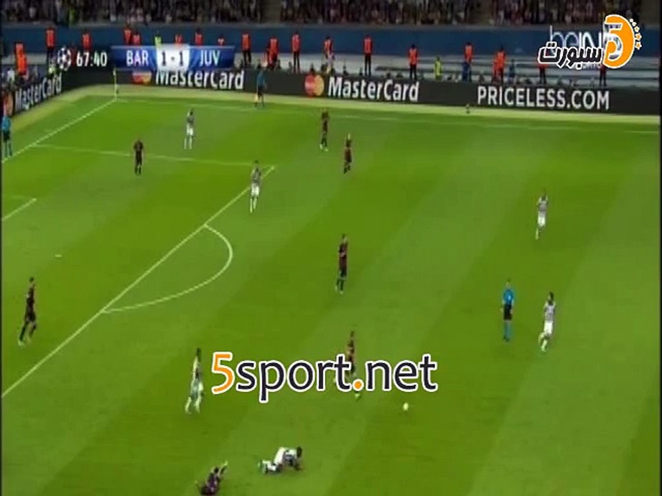 هدف برشلونة الثانى ( برشلونة 2-1 اليوفى ) دورى ابطال اوروبا - تعليق عصام الشوالي