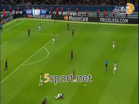 هدف برشلونة الثانى ( برشلونة 2-1 اليوفى ) دورى ابطال اوروبا - تعليق عصام الشوالي
